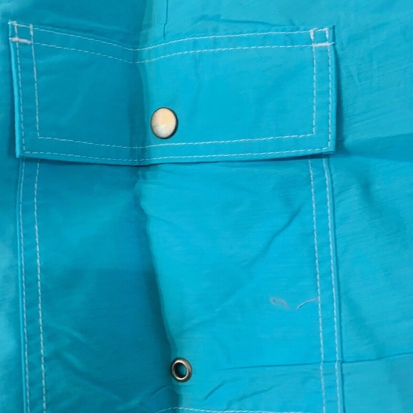 Old Navy Board Shorts Big/Tall 7" Above The Knee Swim Pockets Icy Aqua Blue NWT - Picture 3 of 12